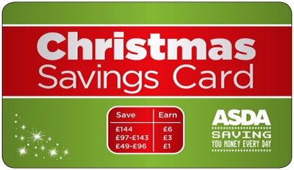 The Asda Christmas Savings Card - A Simple Way to Start Saving - Time and Pence