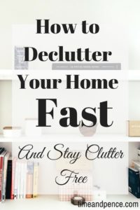 fully declutter home