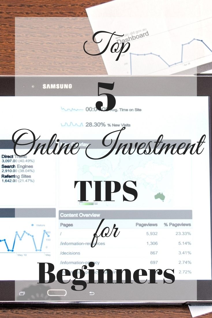 Top 5 Online Investment Tips for Beginners - Time and Pence